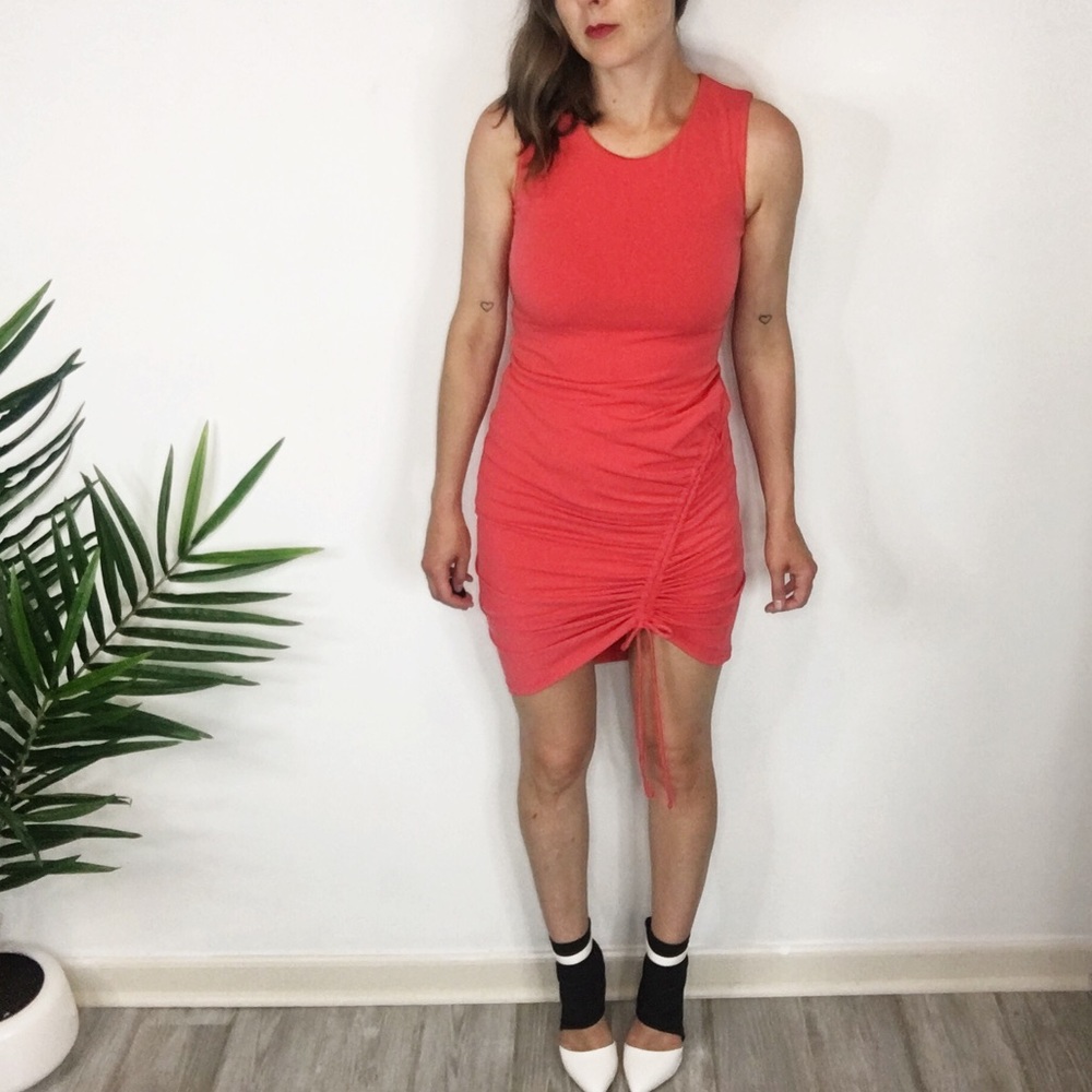 Bar III Coral Mini Dress